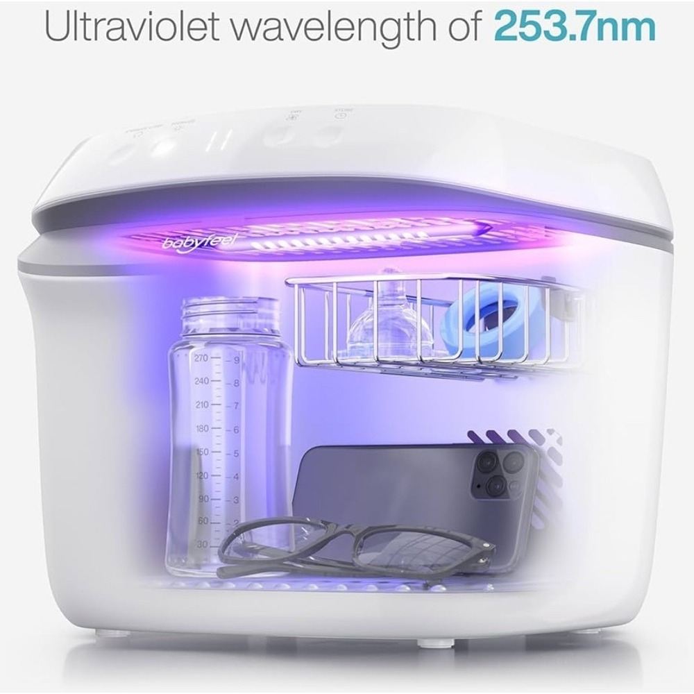 Babyfeel UV-C Sterilizer & Dryer Large Capacity Sanitizer for Bottles & More NIB - Picture 2 of 13